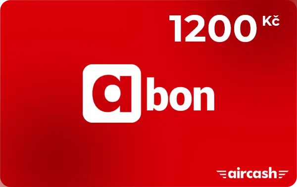 Karta Aircash A-Bon 1200 Kč