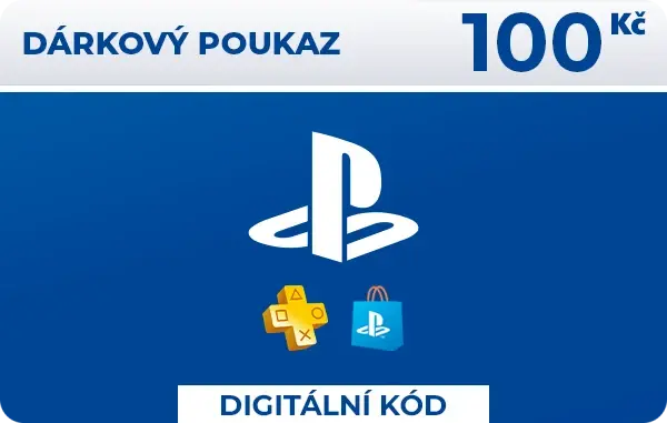 Karta PlayStation 100 Kč
